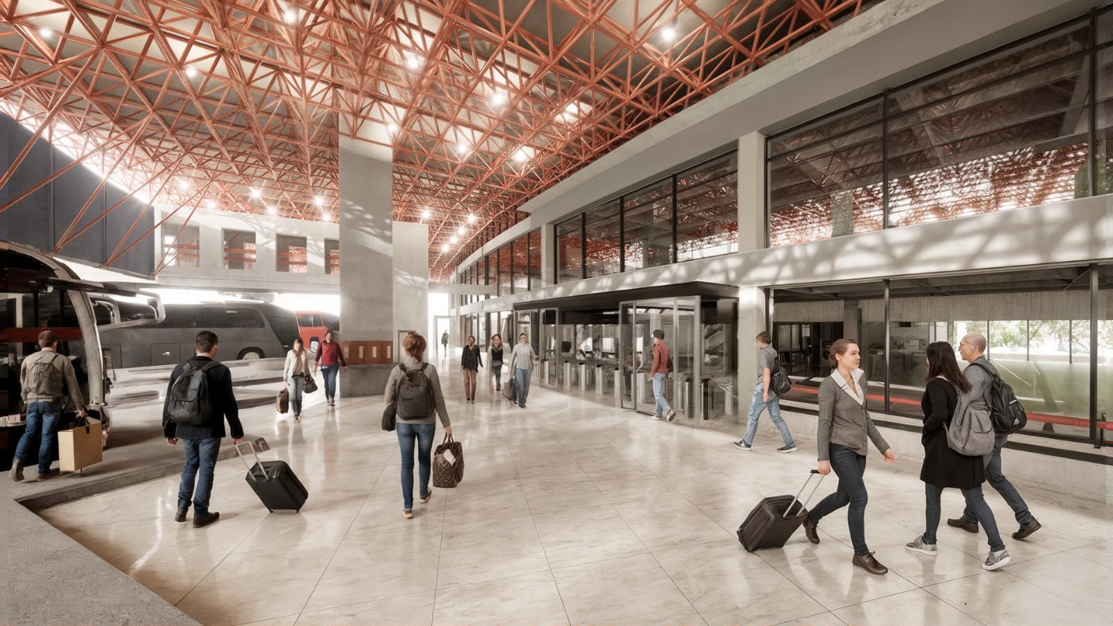 La Provincia pone en marcha la renovación de la Terminal de Ómnibus T1 La Provincia pone en marcha la renovación de la Terminal de Ómnibus T1
