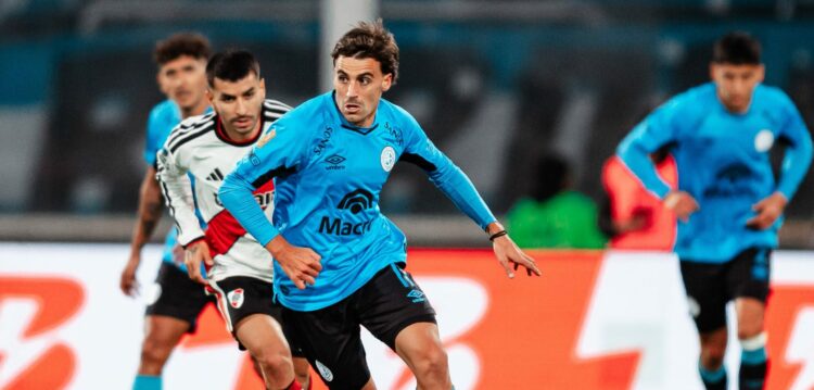 González Metilli agradeció el cariño de los hinchas de Belgrano tras el homenaje en el Kempes Belgrano