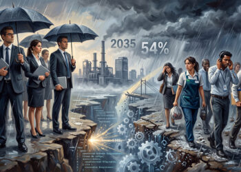 IA y Desempleo: probabilidad de lluvia del 80%
