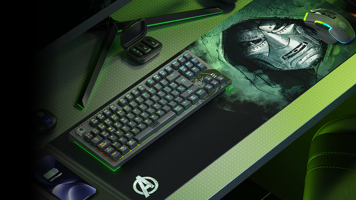 Una línea de periféricos gamer inspirada en la nueva película de Avengers llega antes del estreno