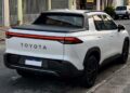 La nueva pick up urbana de Toyota, con base en la Corolla Cross, llegaría en 2027