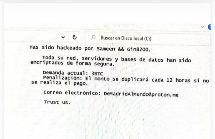 Un ciberataque dejó sin sistemas a varios municipios de Punilla