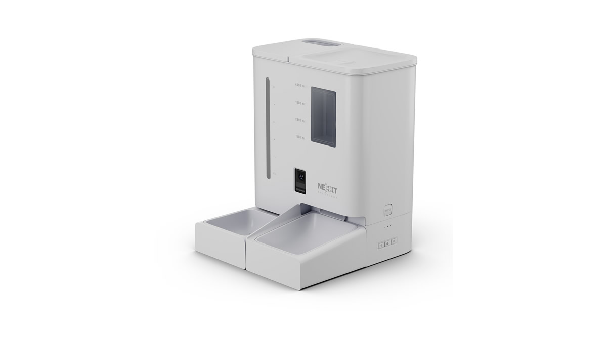 Llega un dispenser inteligente de comida y agua para mascotas con cámara integrada Llega un dispenser inteligente de comida y agua para mascotas con cámara integrada
