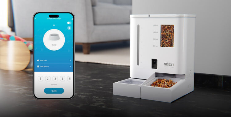 Llega un dispenser inteligente de comida y agua para mascotas con cámara integrada Llega un dispenser inteligente de comida y agua para mascotas con cámara integrada