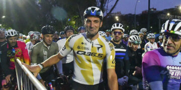 Scaloni compitió en los 129 km del Gran Fondo Buenos Aires