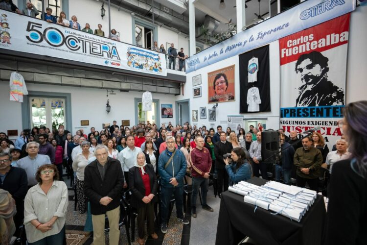 Tres dirigentes de UEPC asumieron cargos en CTERA.