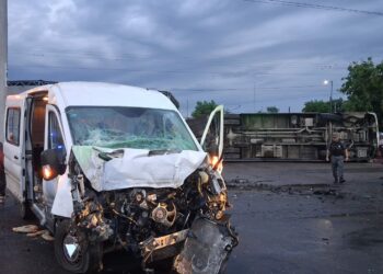 Accidente en Bº Parque Futura.