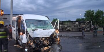 Accidente en Bº Parque Futura.
