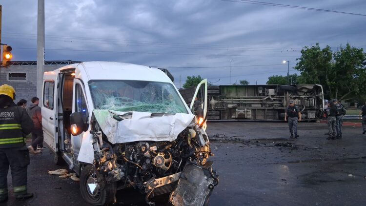 Accidente en Bº Parque Futura.