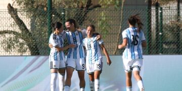 Argentina logró su primer triunfo en el Mundial Sub 17 femenino