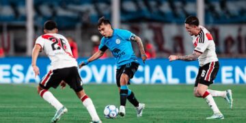 Belgrano no hace pie en el Kempes y cae 0-2 ante River