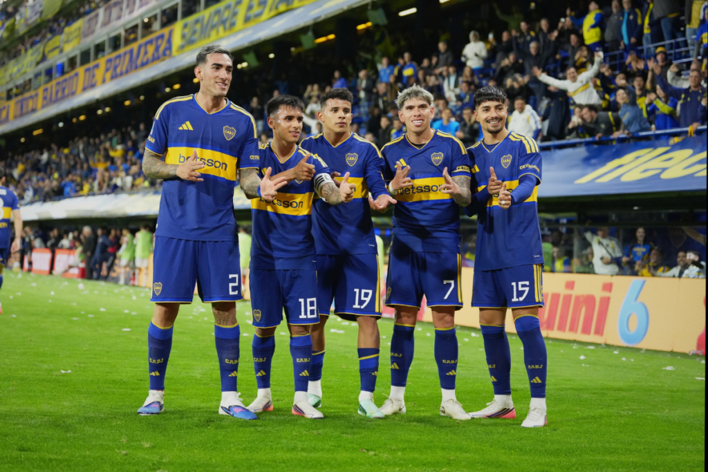 Boca Juniors venció 3-0 a Unión y extendió su invicto a 16 partidos Foto: @BocaJrsOficial