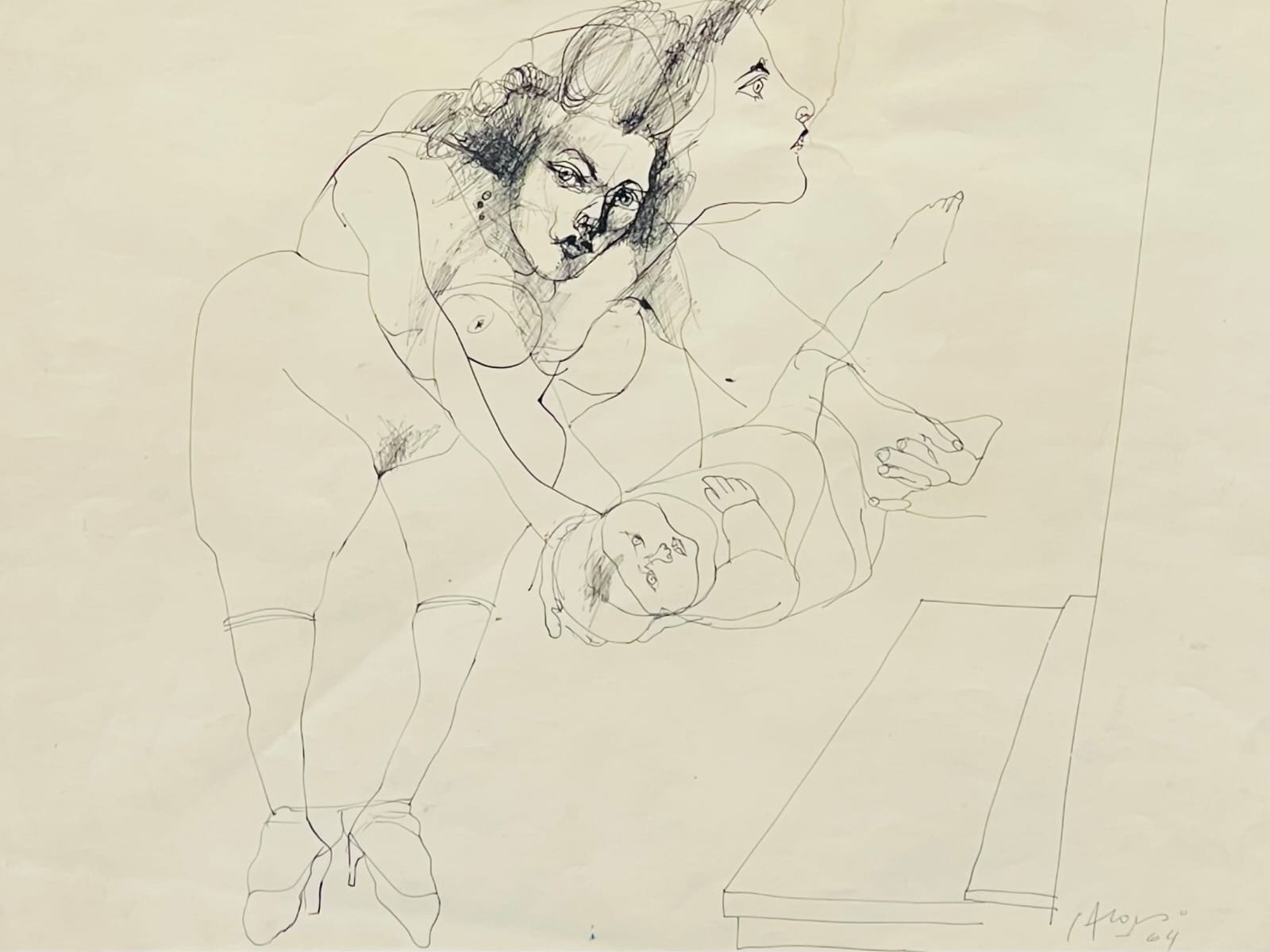 La historia del dibujo argentino, en 28 obras de la Colección Adolfo Sequeira La historia del dibujo argentino, en 28 obras de la Colección Adolfo Sequeira