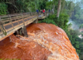 Cerraron la Garganta del Diablo en las Cataratas del Iguazú por la crecida