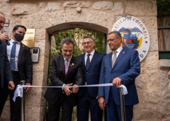 Colombia inauguró su embajada en Jerusalén en medio de protestas