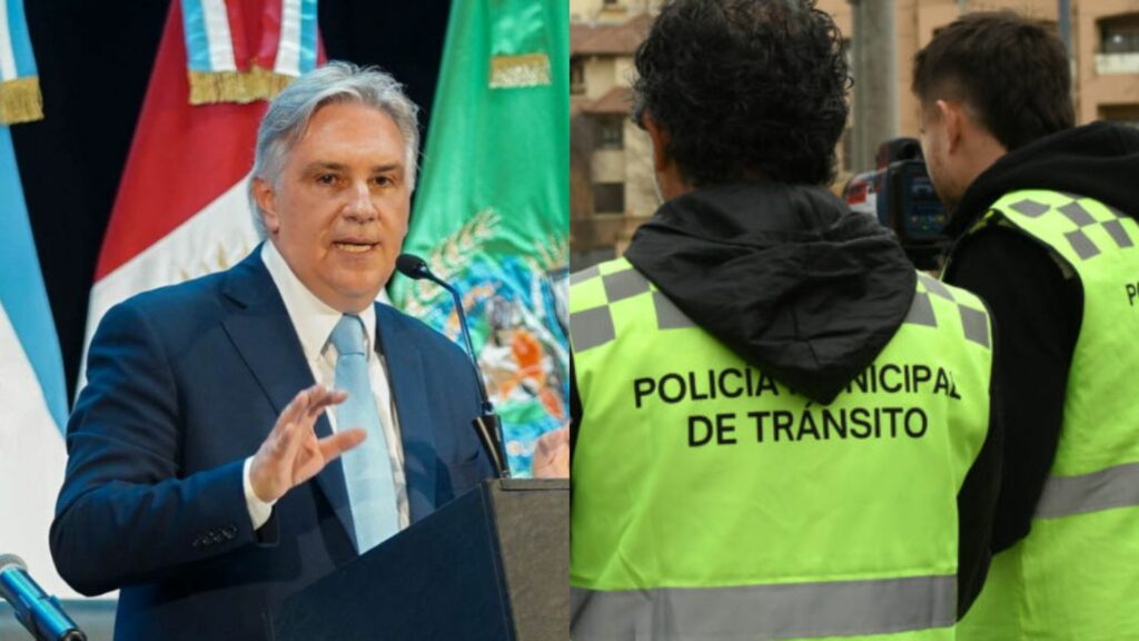 Cruce entre Llaryora y el Suoem tras la irrupción del servicio de inspectores de tránsito