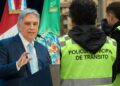 Cruce entre Llaryora y el Suoem tras la irrupción del servicio de inspectores de tránsito