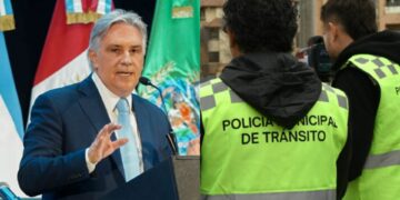 Cruce entre Llaryora y el Suoem tras la irrupción del servicio de inspectores de tránsito