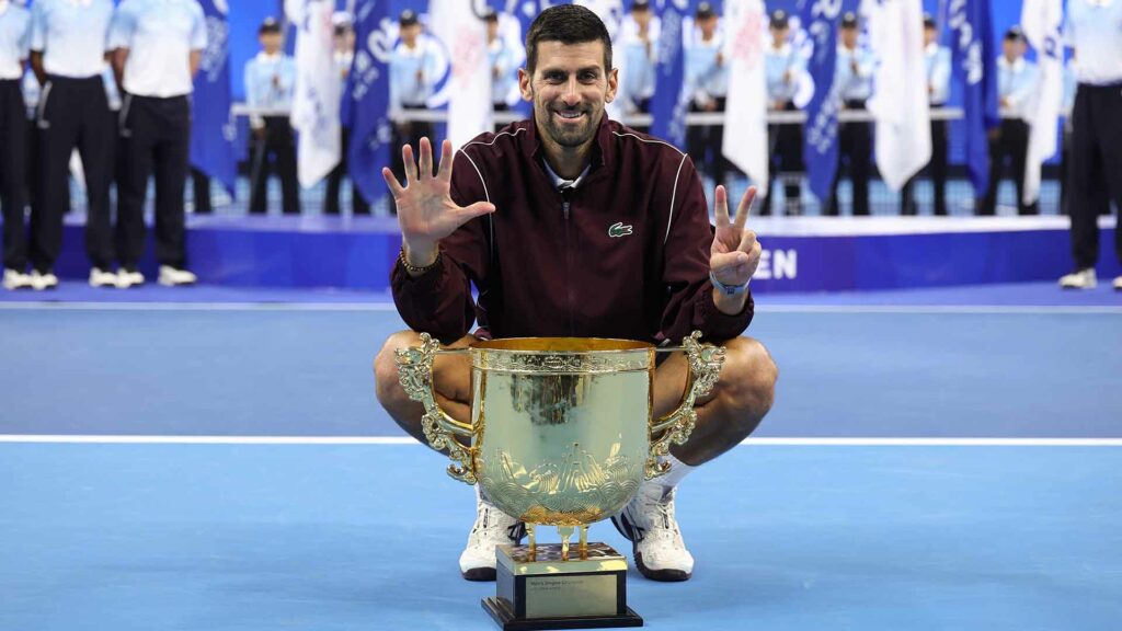 Djokovic se consagró campeón del ATP 500 de Beijing y llegó a 102 títulos en su carrera