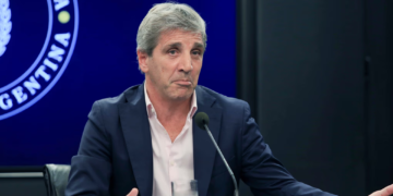 El ministro de Economía, Luis Caputo.
