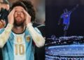 El show de drones de Messi dejó varios detalles que se volvieron virales