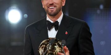 Harry Kane ganó el Balón de Oro 2026 y Messi finalizó quinto: todos los ganadores