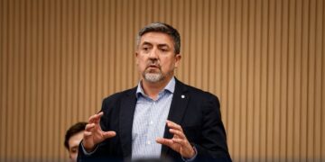 Juan Manuel Aráoz, secretario de Seguridad de la Provincia y candidato a consejero del Consejo de la Magistratura.