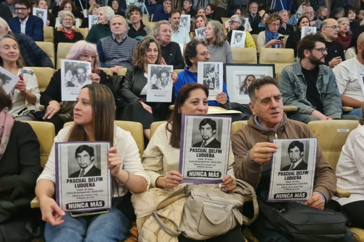 Juzgado Federal de Córdoba N° 3 dio a conocer este viernes 23 de octubre las identidades de ocho personas desaparecidas durante la última dictadura militar. Foto: Jorge Vasalo.
