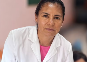La docente Nancy Godoy.