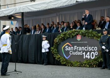 San Francisco celebró su cumpleaños 140, con la presencia del gobernador San Francisco celebró su cumpleaños 140, con la presencia del gobernador