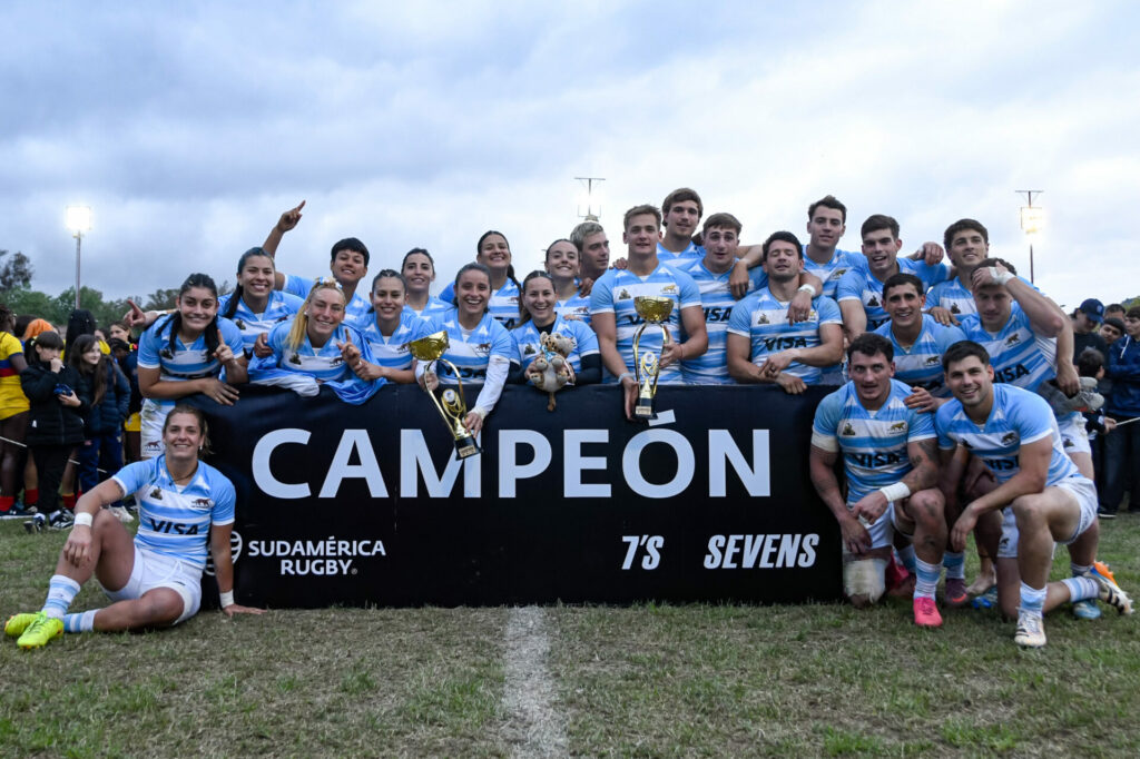 Los Pumas 7s y Las Yaguaretés campeones del Sudamericano de Seven