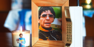 Homenaje a Diego Armando Maradona.