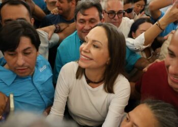 María Corina Machado regresó a Venezuela