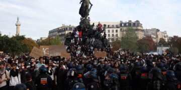 Más de 250.000 personas participaron de las protestas estudiantiles en Francia Más de 250.000 personas participaron de las protestas estudiantiles en Francia