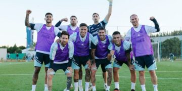 Messi y su última práctica con la Selección: la alegría en Ezeiza y un mensaje en redes