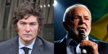Presidentes Javier Milei y Luis Inácio “Lula” da Silva.