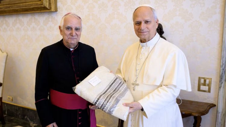 Monseñor Jorge Lozano se reunió con el papa León XIV antes de la operación por el cáncer de pulmón
