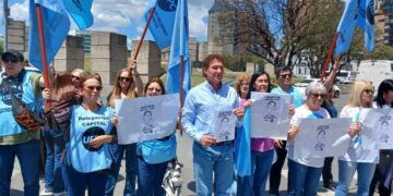 Docentes se movilizan en Córdoba y el país por el femicidio de Nancy Godoy Movilización de UEPC por el femicidio de Nancy Godoy, la docente rural de Corrientes. Foto: prensa UEPC.