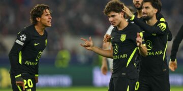 Noche de redención y doblete: Julián y Mac Allister brillaron en Europa