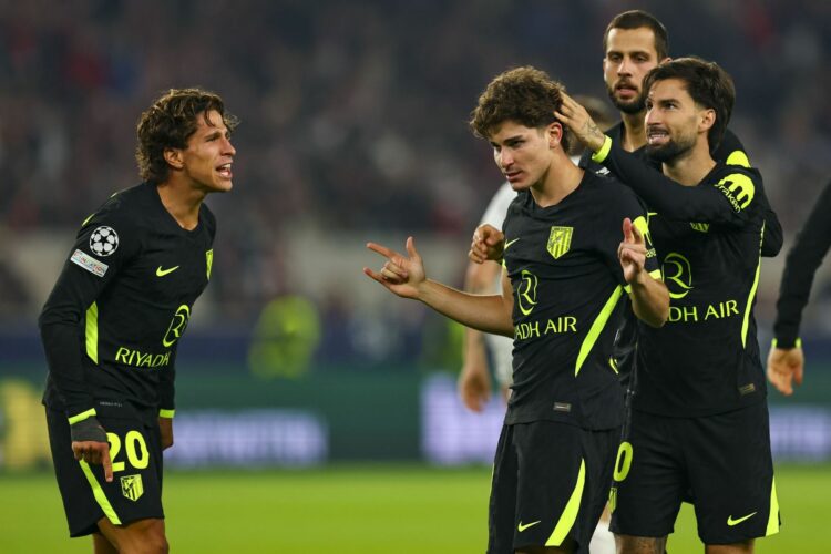 Noche de redención y doblete: Julián y Mac Allister brillaron en Europa Julián Álvarez quebró una sequía de 101 días sin goles oficiales y firmó el empate colchonero en Alemania.