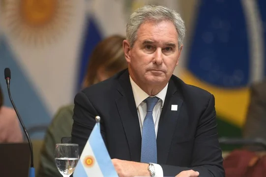 Malvinas: la Argentina rechaza las críticas británicas y defiende el arbitraje internacional Pablo Quirno, canciller argentino.