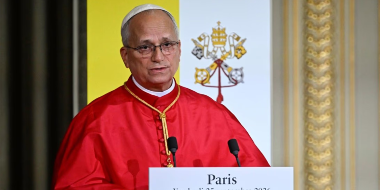 El papa León XIV en Francia.