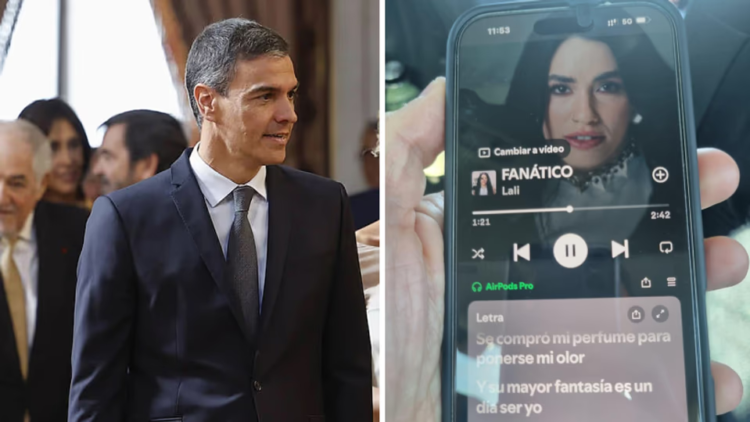 “Fanático”: Pedro Sánchez le respondió a Milei con un tema de Lali Pedro Sánchez compartió en sus redes sociales el tema de Lali “Fanático”.