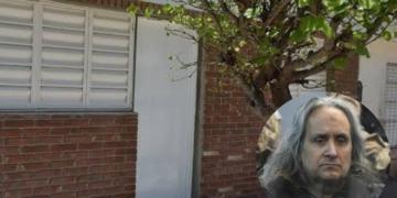 l inmueble de barrio Las Violetas donde Carmona cumplía sus visitas transitorias.
