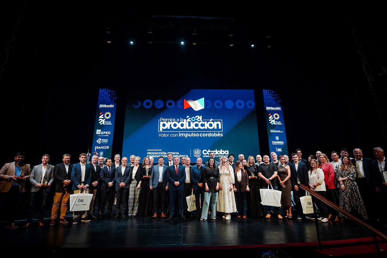 Premios a la Producción 2026: Córdoba reconoció a referentes destacados de todo el sector