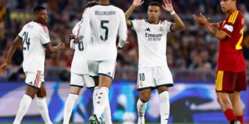 Real Madrid revirtió tres goles en ocho minutos y PSG venció a Manchester City