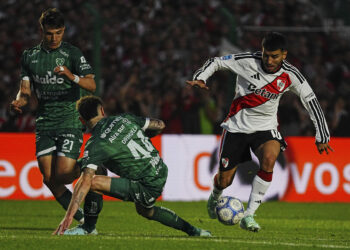 River no pudo con Sarmiento: empató 1-1 y sigue afuera de la zona de playoffs River no pudo con Sarmiento: empató 1-1 y sigue afuera de la zona de playoffs