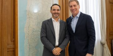 Santilli continuó con las reuniones con gobernadores: los ejes