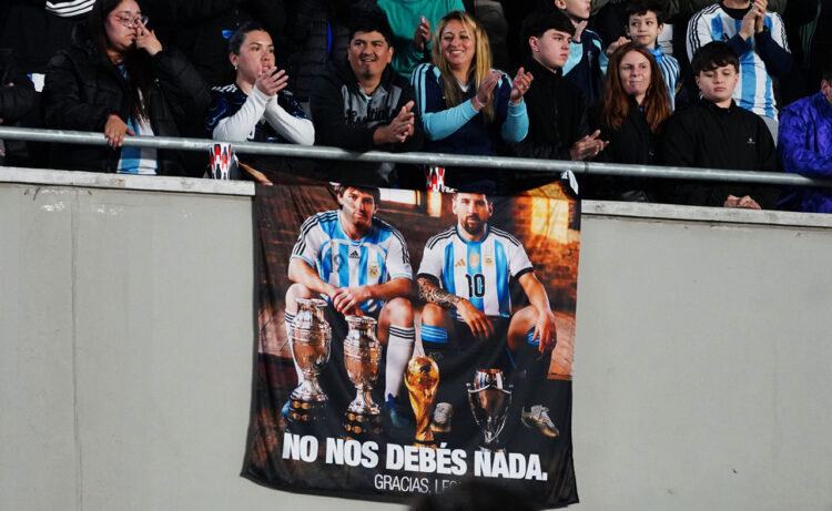 El Monumental también está a la mitad de aforo como sucedió en el Kempes.