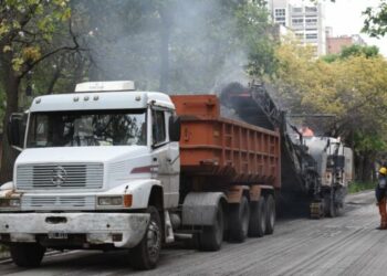 Siguen las obras en el bulevar Chacabuco y hay nuevos cortes Siguen las obras en el bulevar Chacabuco y hay nuevos cortes